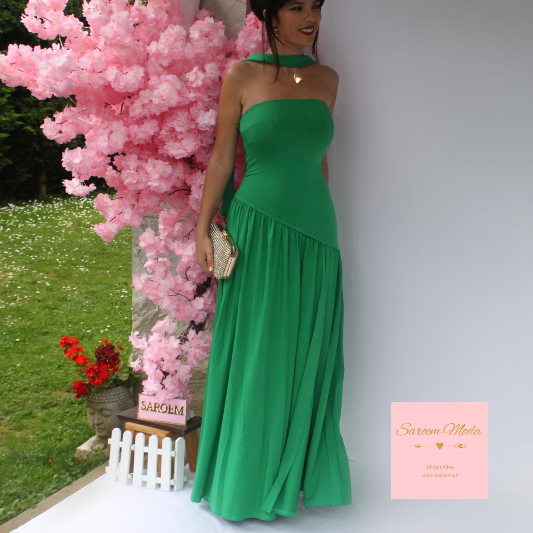 Vestido Taki Verde Hierba