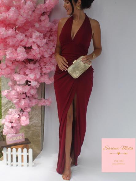 Vestido Venus Burdeos [3]