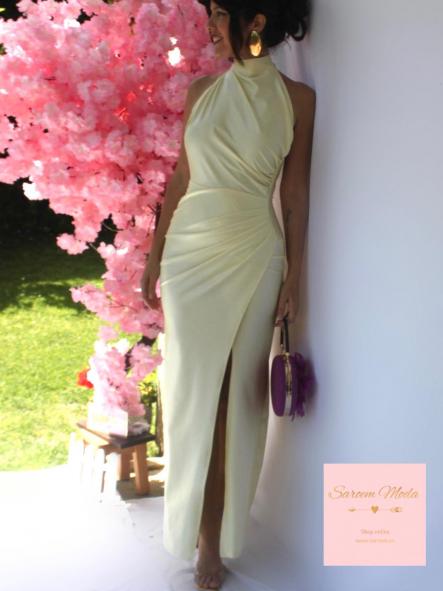 Vestido Yanis Amarillo Pastel [0]