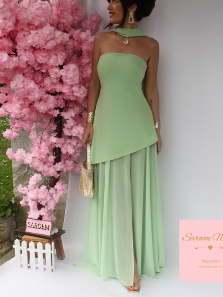 Vestido Ágata Verde Manzana [0]