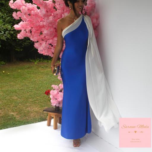 Vestido Lulu Azul Eléctrico