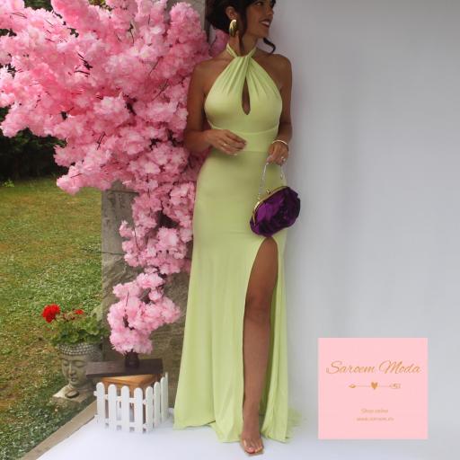 Vestido Nuna Verde Manzana [2]