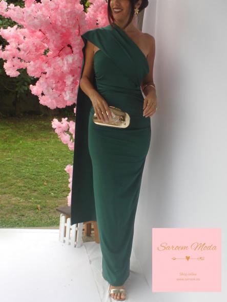 Vestido Zia Verde Botella [2]