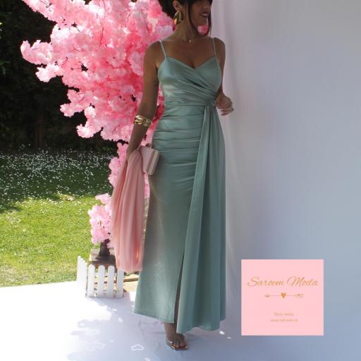 Vestido Zuri Verde Basil [2]