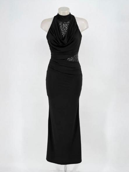 Vestido Esmeralda Negro [4]