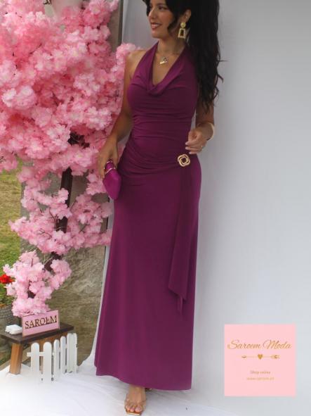 Vestido Martina Ciruela