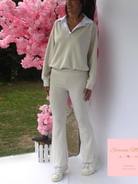 Conjunto Alina Beige