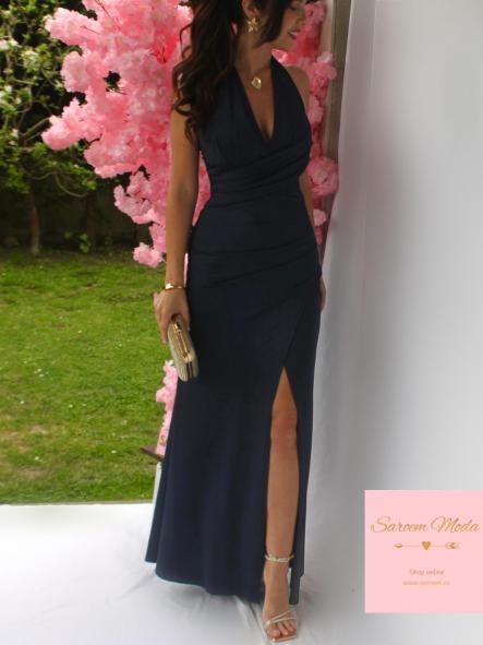 Vestido Lira Azul Marino [0]