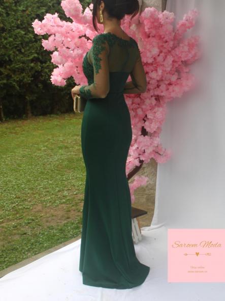 Vestido Clady Verde Botella [4]