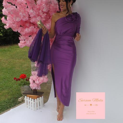 Vestido Evelina Morado [2]