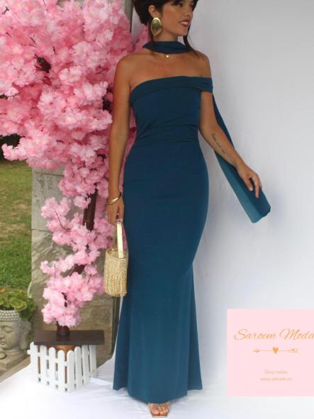 Vestido Marsella Petróleo [1]