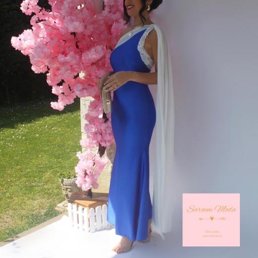 Vestido Lulu Azul Eléctrico [2]