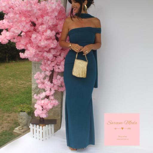 Vestido Marsella Petróleo [3]