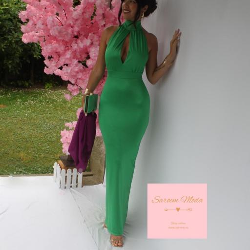 Vestido Lilou Verde Hierba [1]