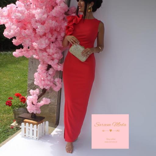 Vestido Tiziana Rojo