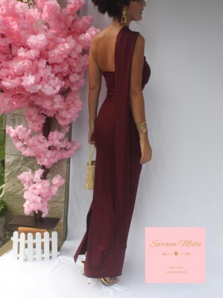 Vestido Zia Burdeos [4]