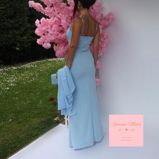 Vestido Dama Celeste [3]