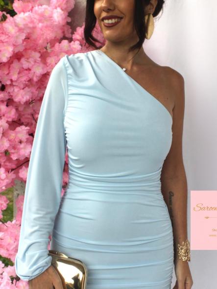 Vestido Sira Celeste [5]