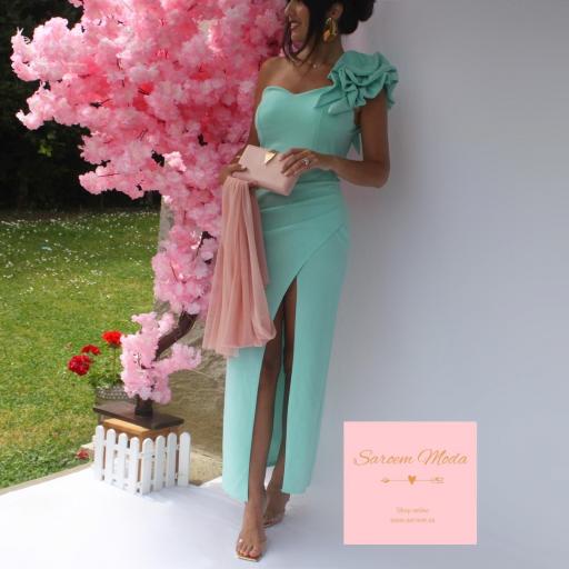 Vestido Blisse Aguamarina [1]