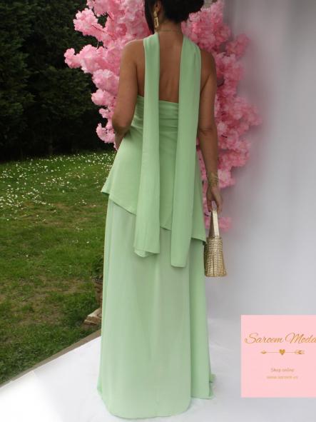 Vestido Ágata Verde Manzana [5]