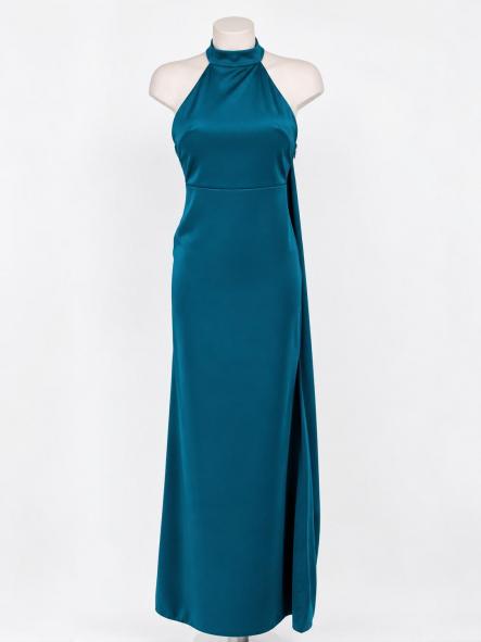 Vestido Roma Petróleo [5]