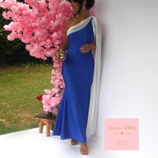 Vestido Lulu Azul Eléctrico [3]