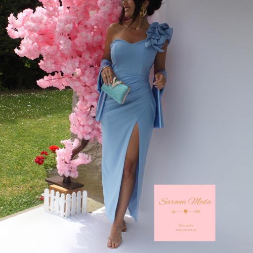 Vestido Blisse Azul [3]