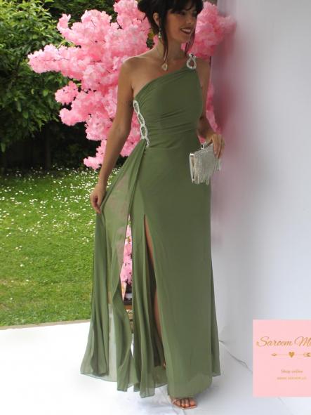 Vestido Siam Verde Caqui [1]