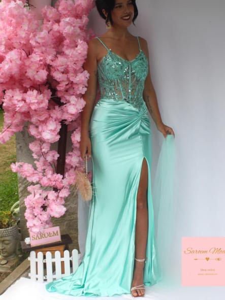 Vestido Frozen Turquesa [0]
