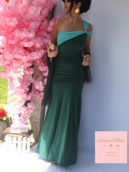 Vestido Salma Verde/Turquesa [3]