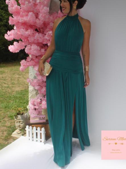 Vestido Nam Verde Petróleo [3]