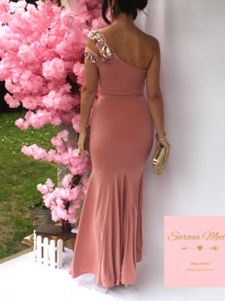 Vestido Yarel Rosa Salmón [4]