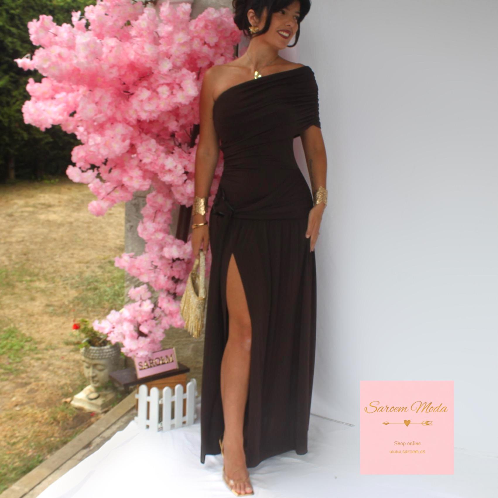 Vestido Cleo Marrón