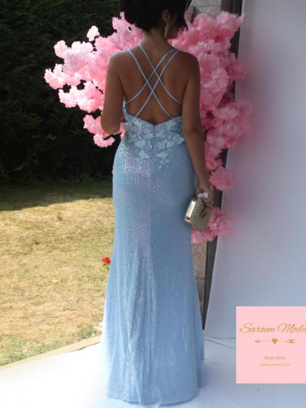 Vestido Sirena Azul [4]