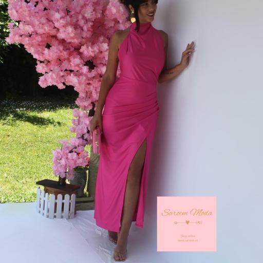 Vestido Yanis Fucsia