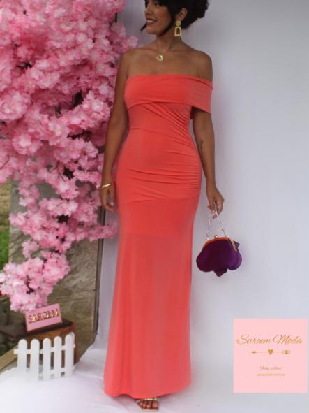 Vestido Yuna Coral [3]