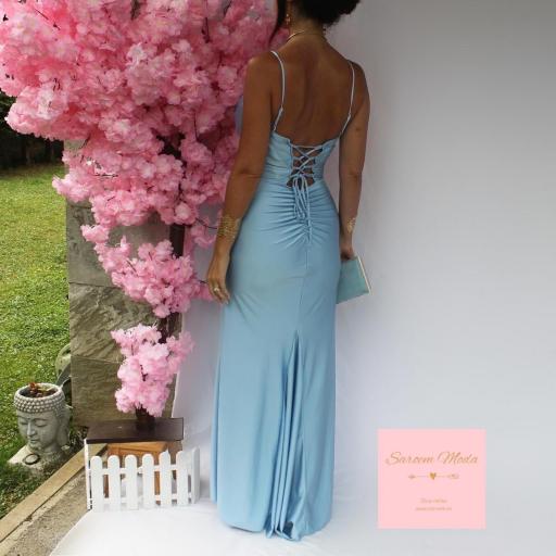Vestido Sandy Azul Bebé [3]
