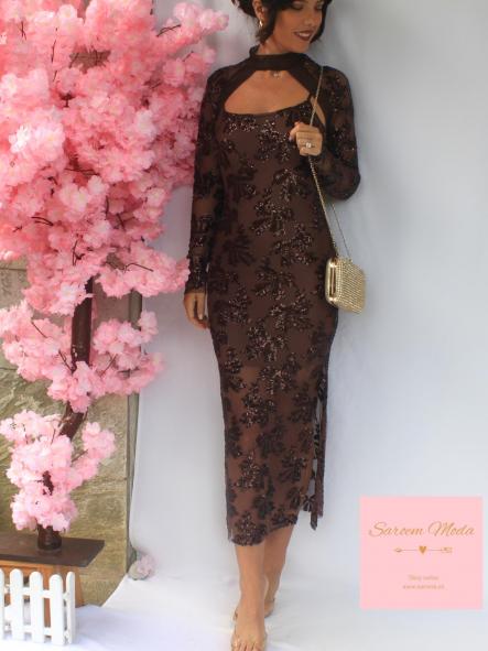 Vestido Condesa Marrón [4]