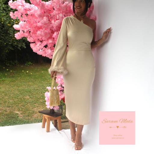 Vestido Valentina Beige [1]