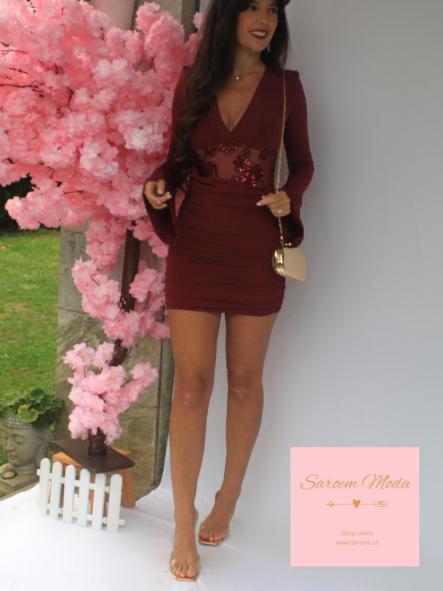 Vestido Pixie Burdeos [3]