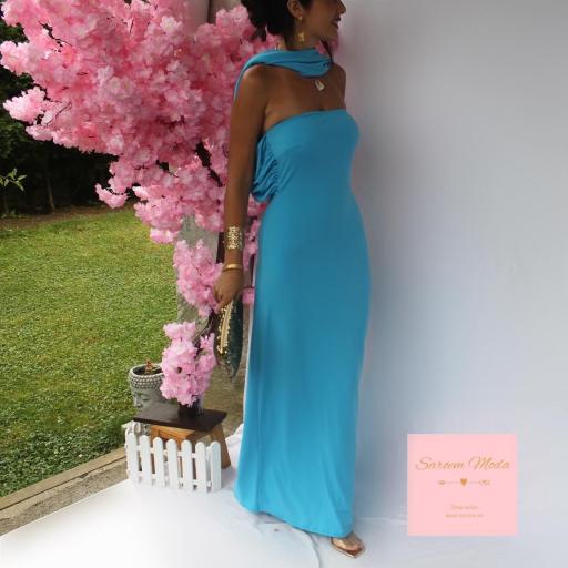 Vestido Shamila Azul [4]
