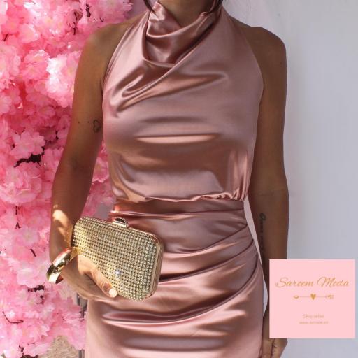 Vestido Ava Rosa Maquillaje [4]