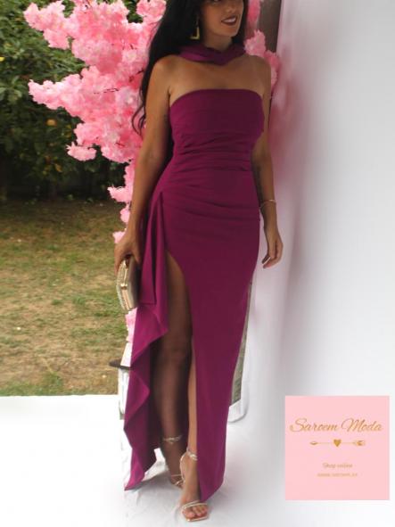 Vestido Bruma Ciruela  [1]