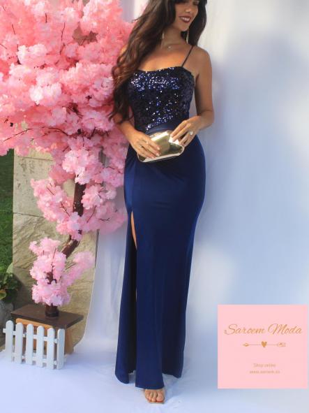 Vestido Nymia Azul Noche [3]