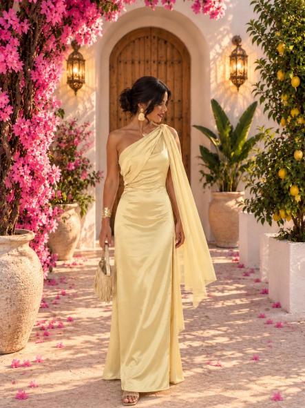 Vestido Pegasus Dorado