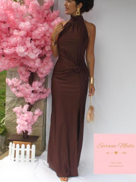 Vestido Elsa Marrón [0]