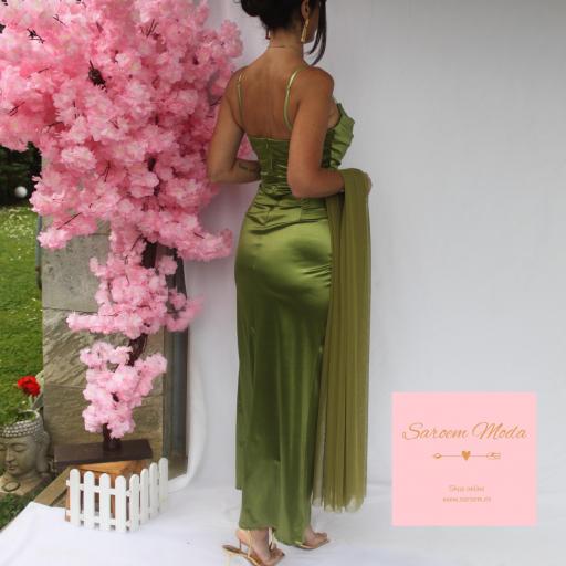 Vestido Aubrey Verde Oliva [3]