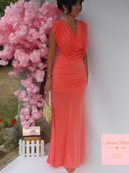 Vestido Loreto Coral [1]