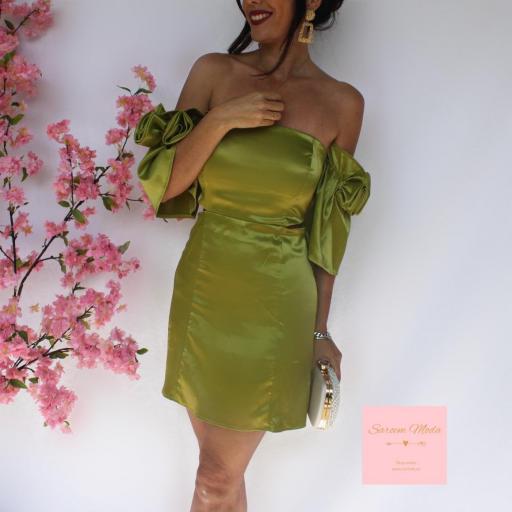Vestido Hera Verde Oliva [2]