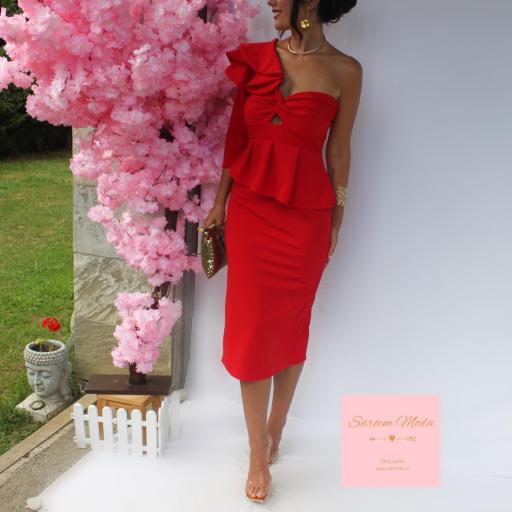 Vestido Avery Rojo